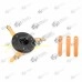 Cap cu fir motocoasa Manual - 3 cutite plastic + 3 cutite metal + fire